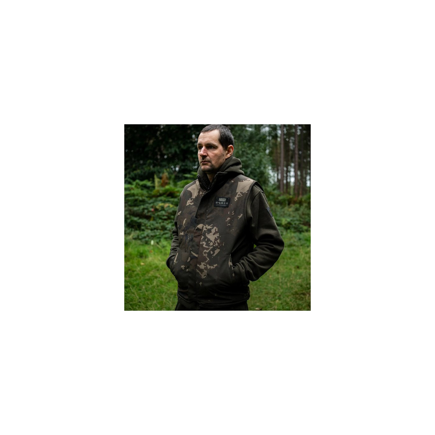 Kamizelka Nash ZT Sherpa Fleece Reversible Body Warmer Roz.L - Centrum wędkarskie - Sklep wędkarski Jarofishing
