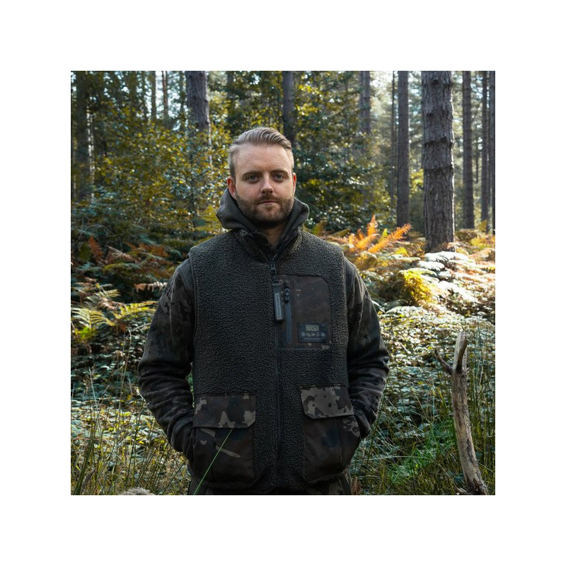 Kamizelka Nash ZT Sherpa Fleece Reversible Body Warmer Roz.L - Centrum wędkarskie - Sklep wędkarski Jarofishing