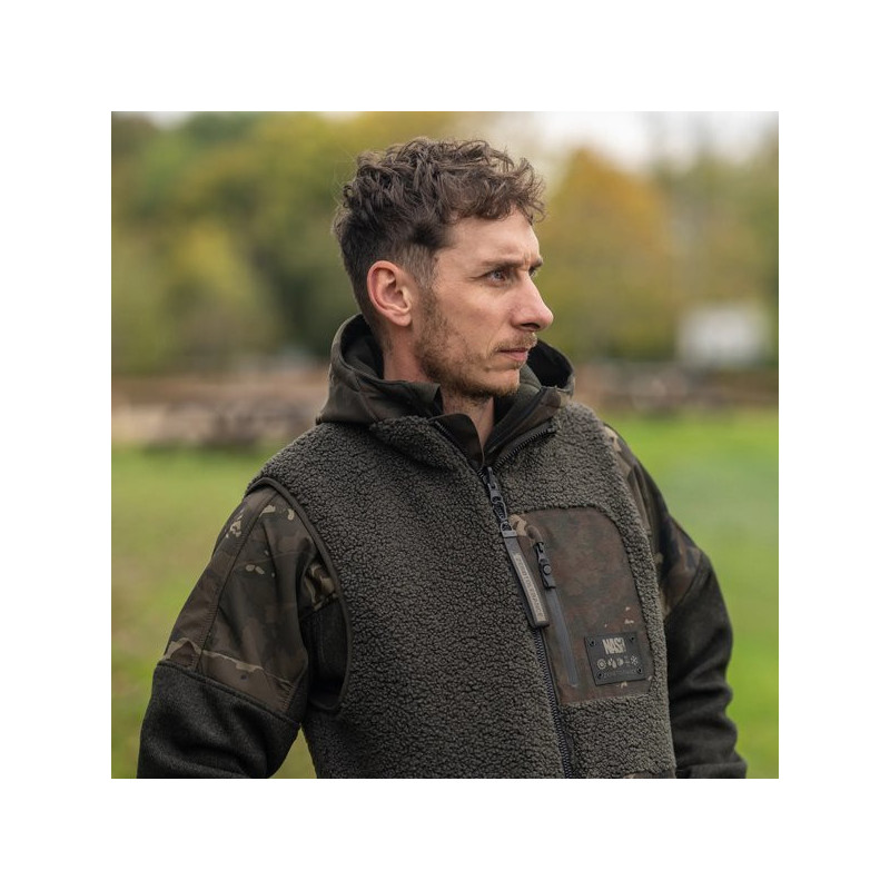 Kamizelka Nash ZT Sherpa Fleece Reversible Body Warmer Roz.XL - Centrum wędkarskie - Sklep wędkarski Jarofishing Kamizelka Nash ZT Sherpa Fleece Reversible Body Warmer Roz.XL - Centrum wędkarskie - Sklep wędkarski Jarofishing