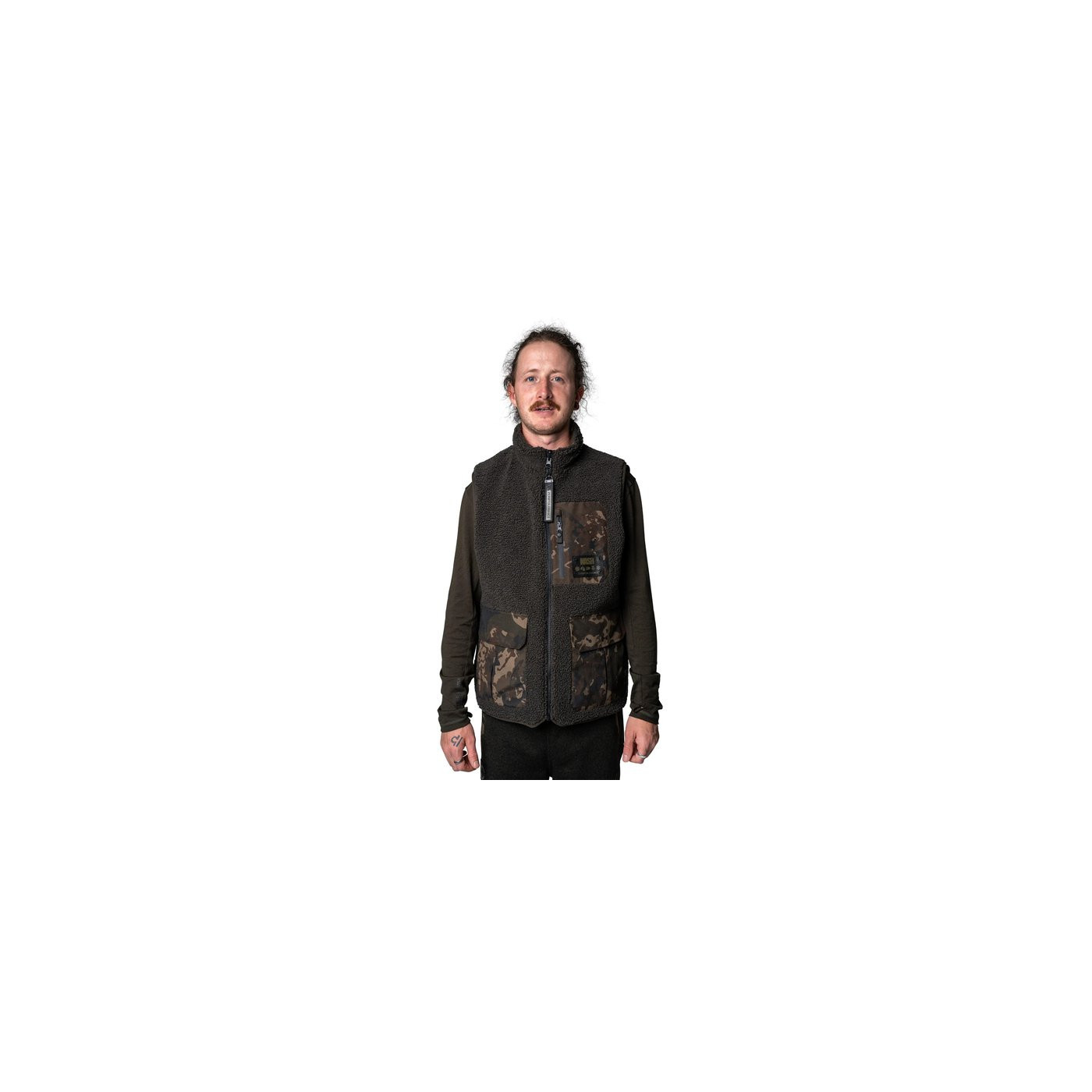 Kamizelka Nash ZT Sherpa Fleece Reversible Body Warmer Roz.XXXL - Centrum wędkarskie - Sklep wędkarski Jarofishing Kamizelka Nash ZT Sherpa Fleece Reversible Body Warmer Roz.XXXL - Centrum wędkarskie - Sklep wędkarski Jarofishing