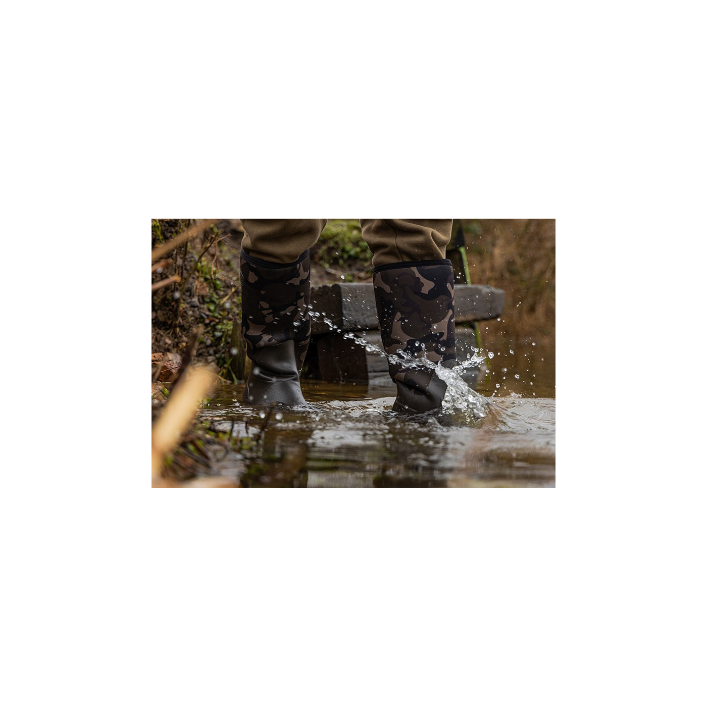 FOX KALOSZE CAMO NEOPRENE BOOTSROZMIAR 43 - Centrum wędkarskie - Sklep wędkarski Jarofishing