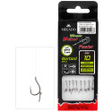 Haczyki z przyponem Mikado Method Feeder MF13 roz. 4 z igłą na żyłce - Centrum wędkarskie - Sklep wędkarski Jarofishing Haczyki z przyponem Mikado Method Feeder MF13 roz. 4 z igłą na żyłce - Centrum wędkarskie - Sklep wędkarski Jarofishing