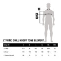 Bluza Nash ZT Wind Chill Hoody Two Tone Element Roz.XXL - Centrum wędkarskie - Sklep wędkarski Jarofishing
