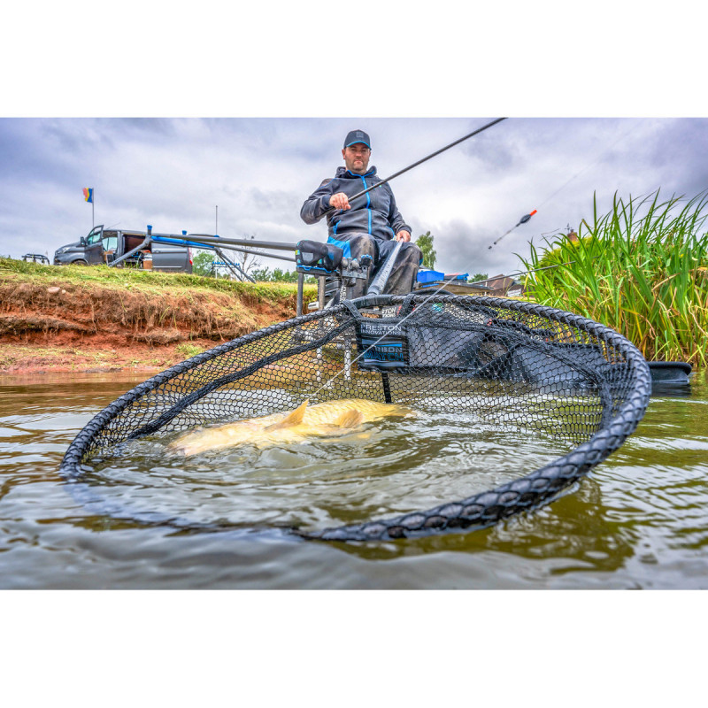 Kosz podbieraka Preston Carbon Match Landing Net - 16" - Centrum wędkarskie - Sklep wędkarski Jarofishing Kosz podbieraka Preston Carbon Match Landing Net - 16" - Centrum wędkarskie - Sklep wędkarski Jarofishing