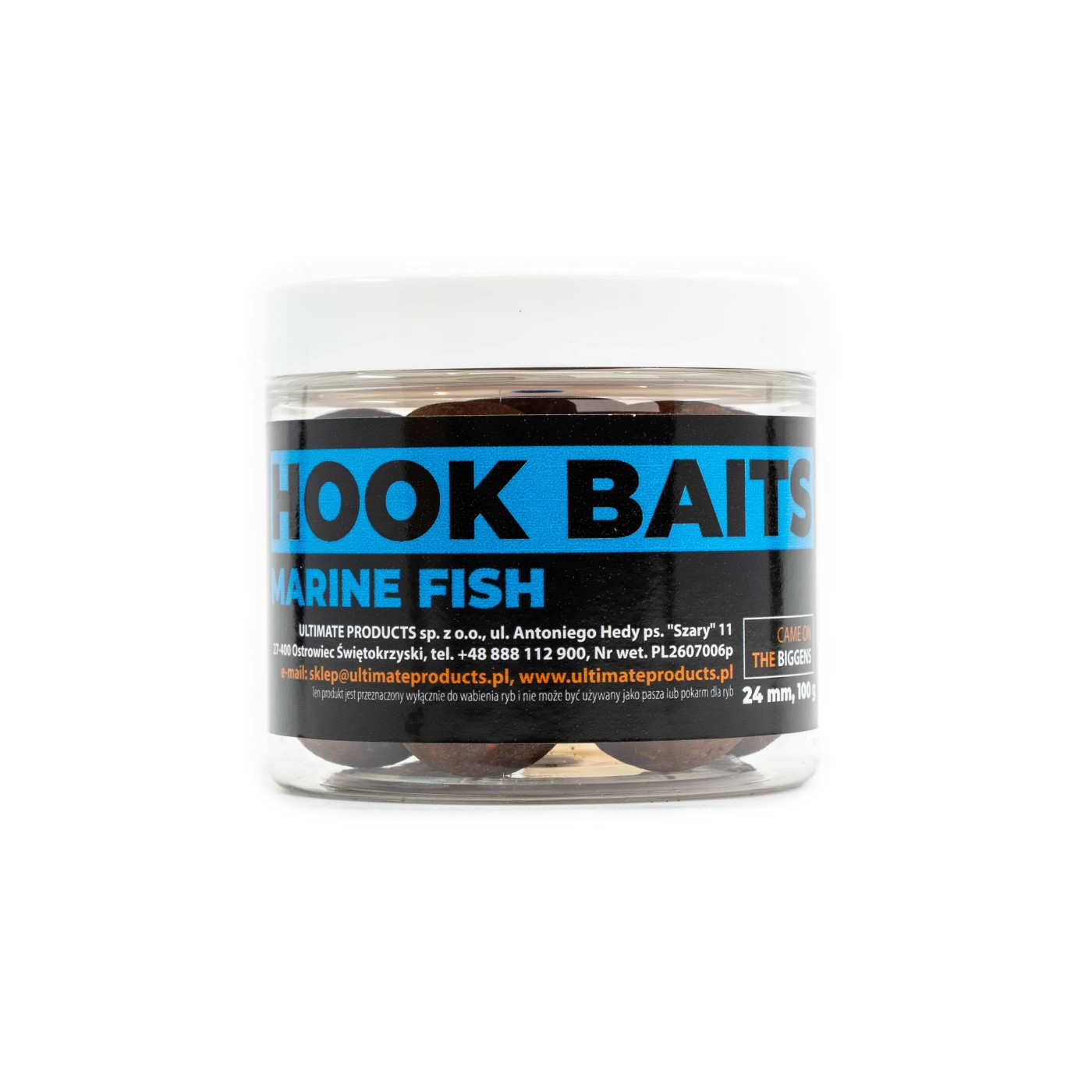 Hook Baits Ultimate Products Marine Fish Roz.30mm - Centrum wędkarskie - Sklep wędkarski Jarofishing Hook Baits Ultimate Products Marine Fish Roz.30mm - Centrum wędkarskie - Sklep wędkarski Jarofishing