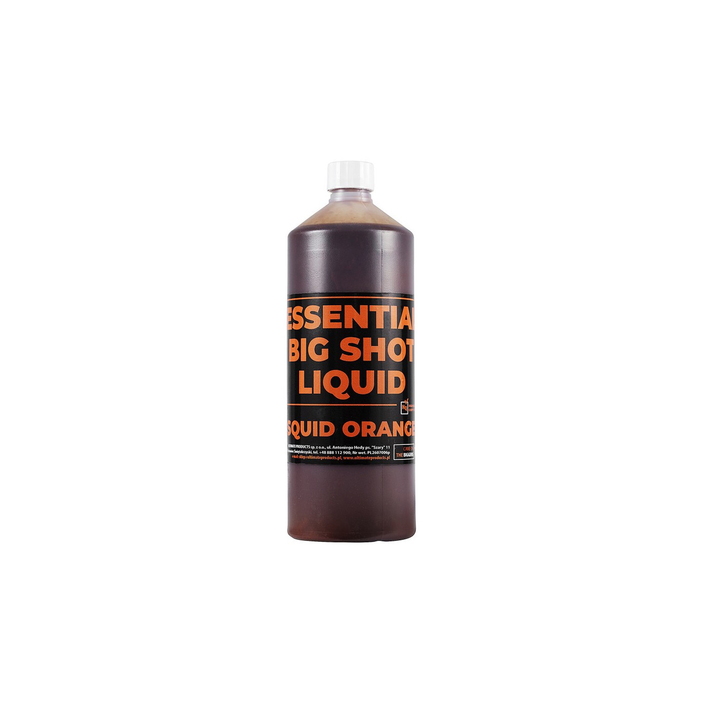 Big Shot Liquid Ultimate Products Squid Orange 1L - Centrum wędkarskie - Sklep wędkarski Jarofishing Big Shot Liquid Ultimate Products Squid Orange 1L - Centrum wędkarskie - Sklep wędkarski Jarofishing