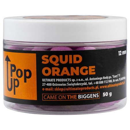 Kulki Pop-Up Ultimate Products Squid Orange Roz.12mm