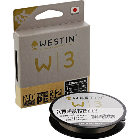 Plecionka Westin W3 8 Braid Smoke Grey 0,08mm 150m