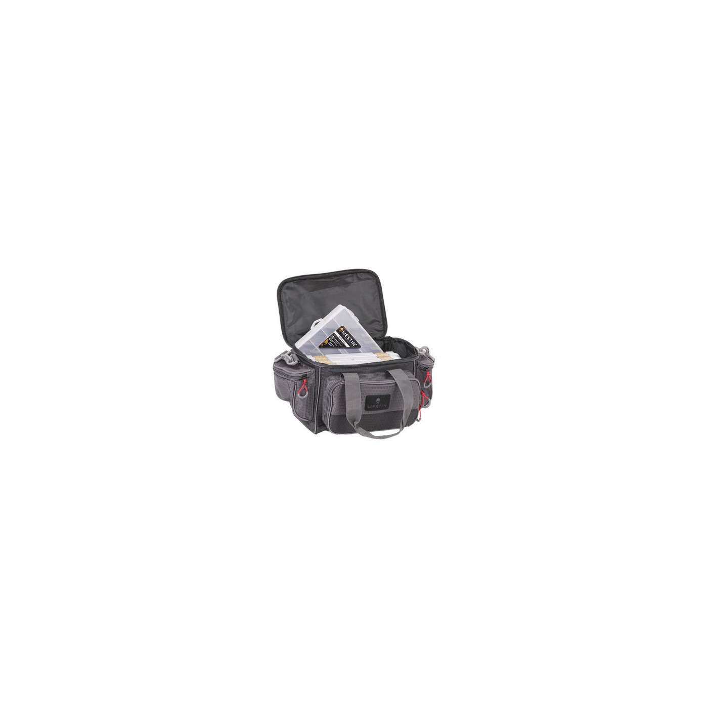 Torba WESTIN 4 Lure Loader 4 Boxes Large Titanium Black - Centrum wędkarskie - Sklep wędkarski Jarofishing Torba WESTIN 4 Lure Loader 4 Boxes Large Titanium Black - Centrum wędkarskie - Sklep wędkarski Jarofishing