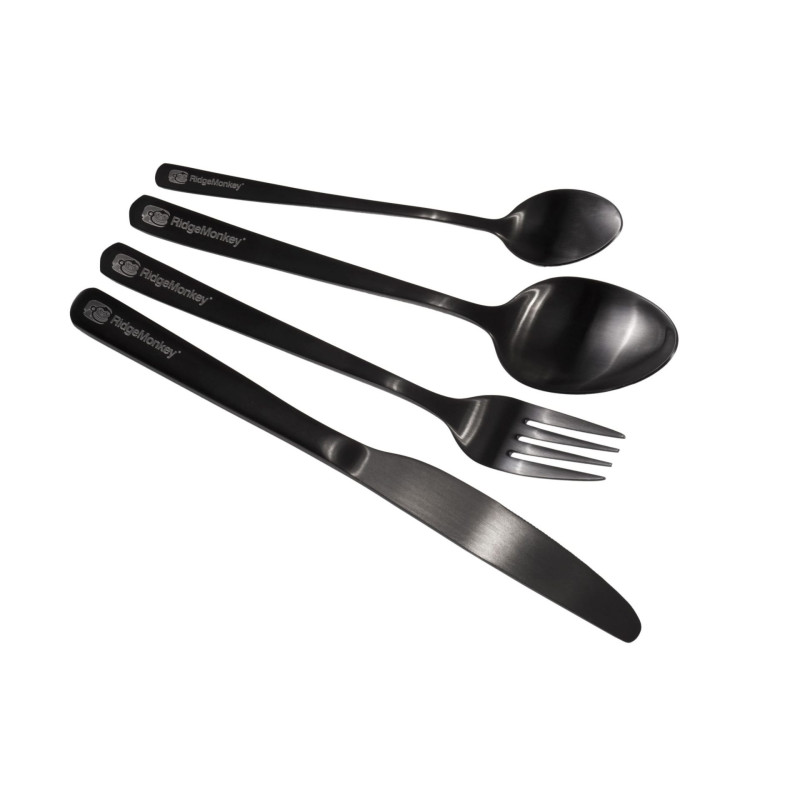 RidgeMonkey Zestaw sztućców DLX Cutlery Set - Centrum wędkarskie - Sklep wędkarski Jarofishing RidgeMonkey Zestaw sztućców DLX Cutlery Set - Centrum wędkarskie - Sklep wędkarski Jarofishing