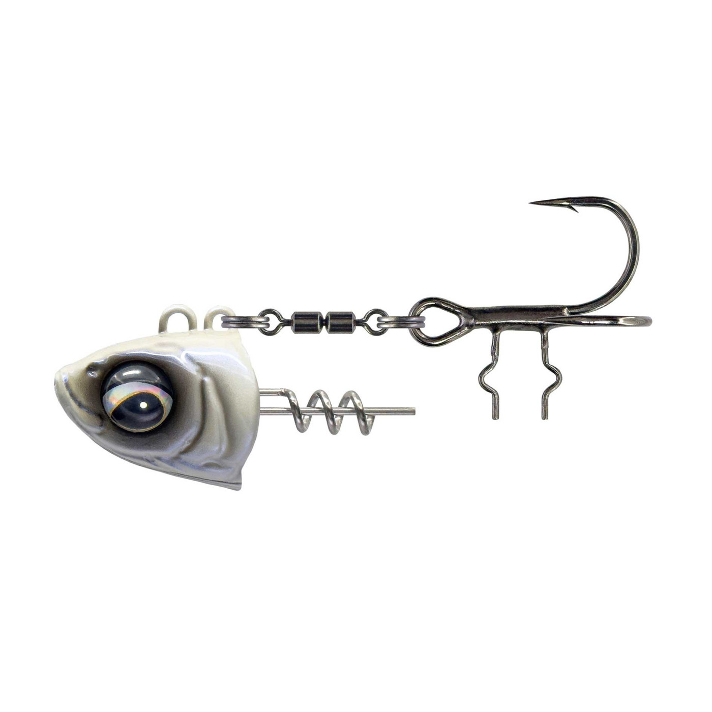 Główka Savage Gear Monster Vertical Head 40g -PEARL WHITE - Centrum wędkarskie - Sklep wędkarski Jarofishing