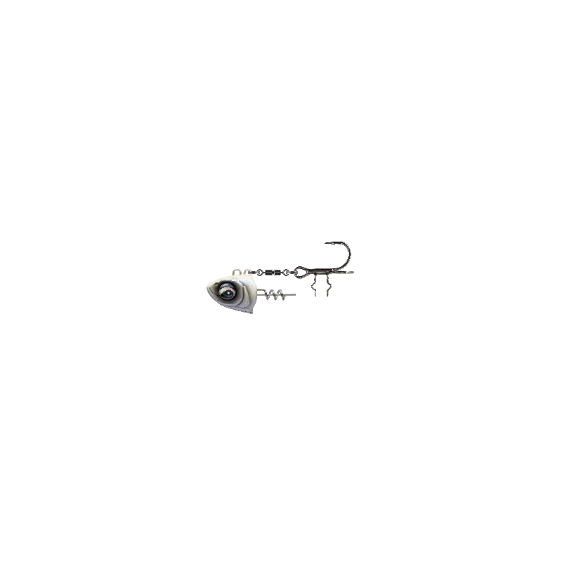 Główka Savage Gear Monster Vertical Head 40g -PEARL WHITE - Centrum wędkarskie - Sklep wędkarski Jarofishing