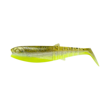 Guma Savage Gear Cannibal Shad 6,8cm Green Pearl