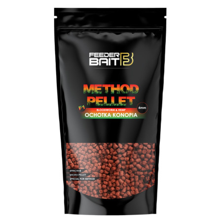 Pellet Feeder Bait 4mm Ochotka & Konopia