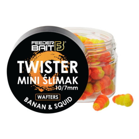 Mini Ślimak Wafters Feeder Bait Banan & Squid