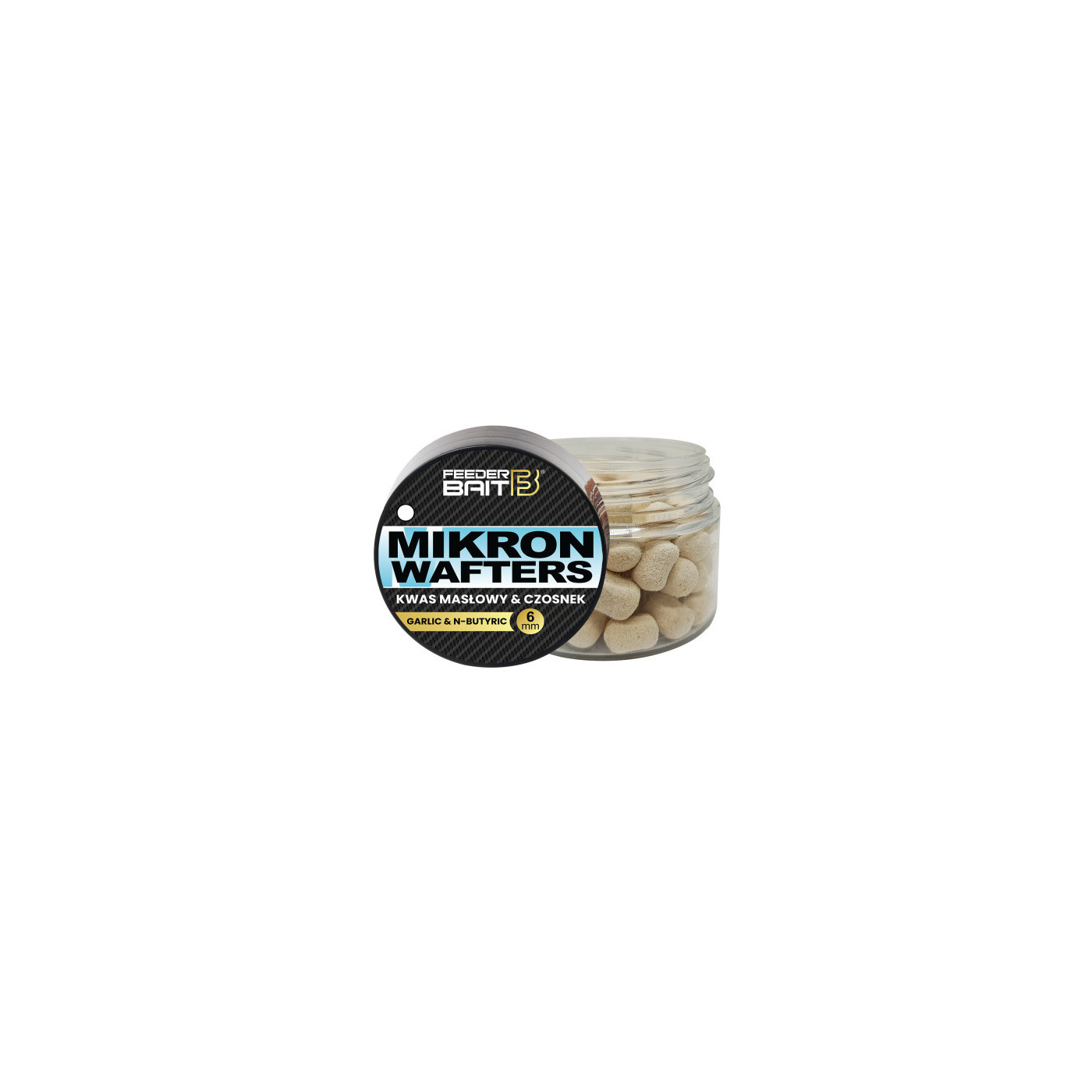 Mikron Wafters Feeder Bait Kwas Masłowy & Czosnek - Centrum wędkarskie - Sklep wędkarski Jarofishing Mikron Wafters Feeder Bait Kwas Masłowy & Czosnek - Centrum wędkarskie - Sklep wędkarski Jarofishing