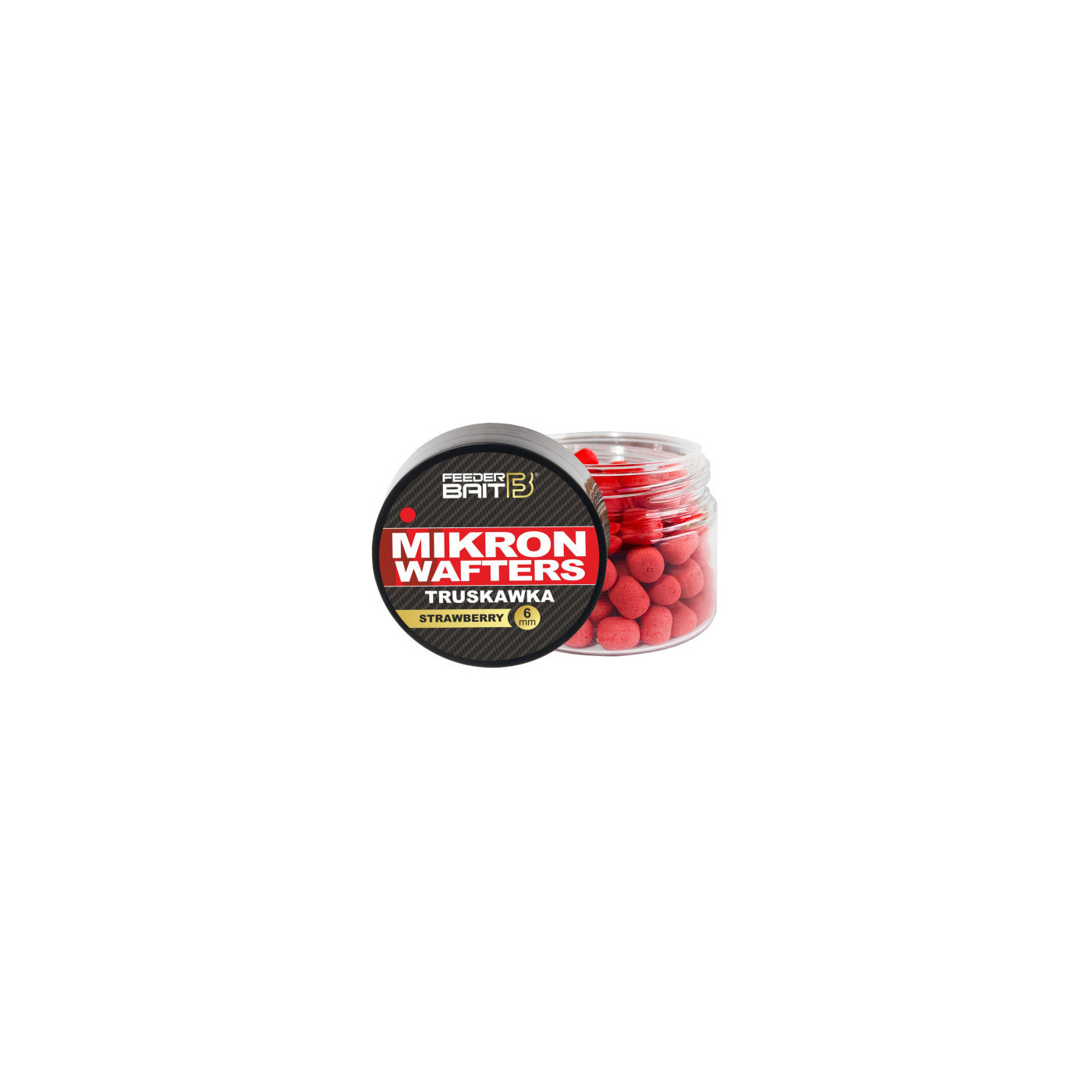 Mikron Wafters Feeder Bait Truskawka FB27-17 - Centrum wędkarskie - Sklep wędkarski Jarofishing