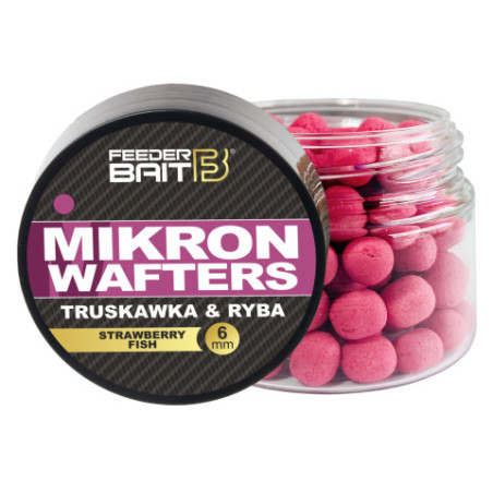 Mikron Wafters Feeder Bait Truskawka & Ryba