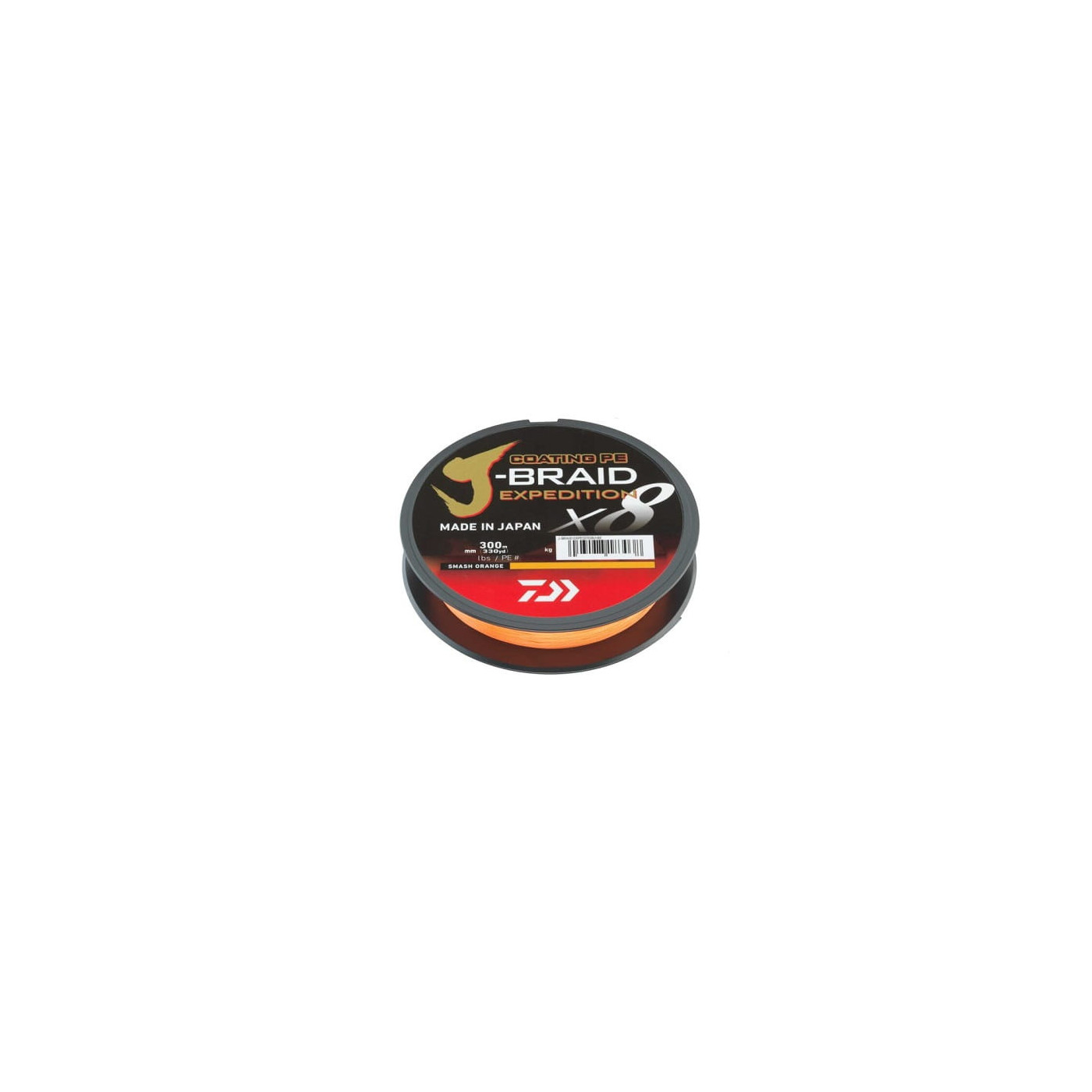 Plecionka Daiwa J-Braid Grand X8 Smash Orange 0,13mm 150m 8,4 kg - Centrum wędkarskie - Sklep wędkarski Jarofishing Plecionka Daiwa J-Braid Grand X8 Smash Orange 0,13mm 150m 8,4 kg - Centrum wędkarskie - Sklep wędkarski Jarofishing