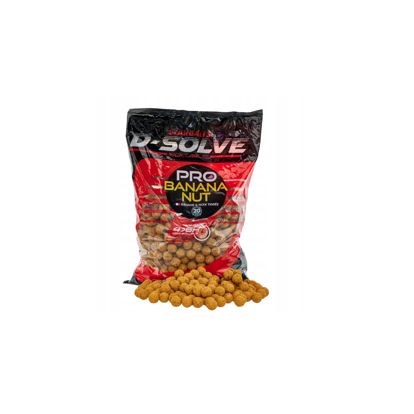 Kulki Starbaits Pc Banana Nut D-Solve 20mm 2,5kg Szebko Pracujące - Centrum wędkarskie - Sklep wędkarski Jarofishing