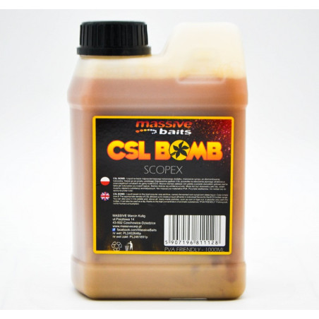 Liquid Massive Baits CSL BOMB Scopex 1L