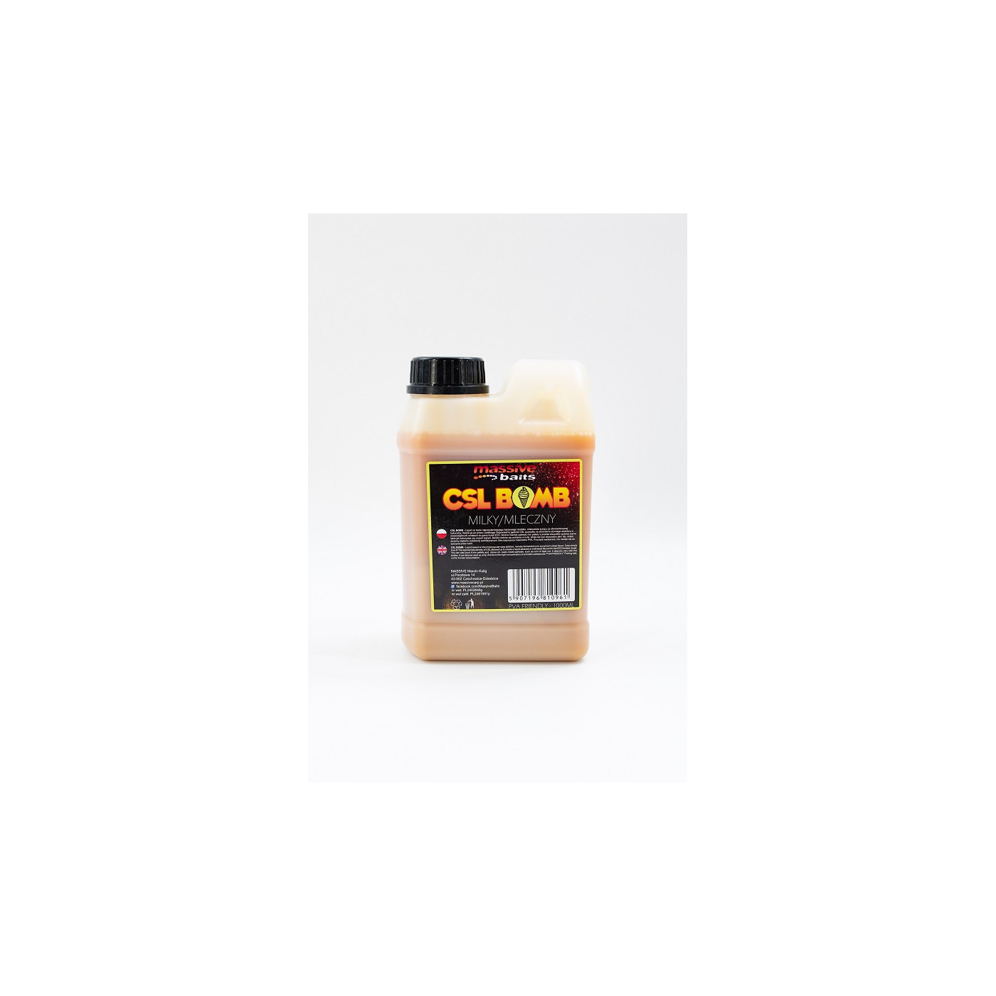 Liquid Massive Baits CSL BOMB Milky 1L - Centrum wędkarskie - Sklep wędkarski Jarofishing Liquid Massive Baits CSL BOMB Milky 1L - Centrum wędkarskie - Sklep wędkarski Jarofishing
