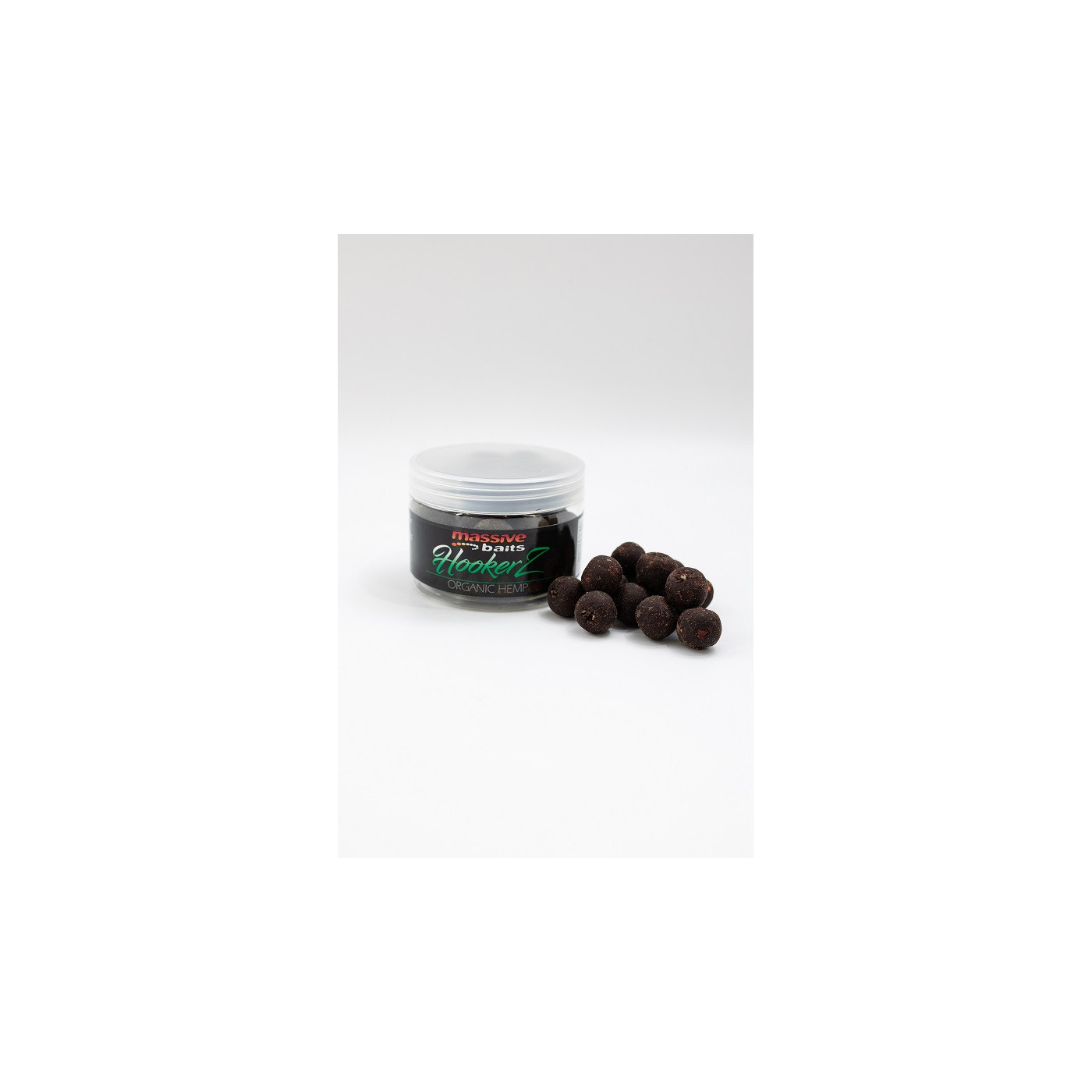 Kulki Haczykowe Massive Baits Hookerz Organic Hemp Roz.18mm - Centrum wędkarskie - Sklep wędkarski Jarofishing