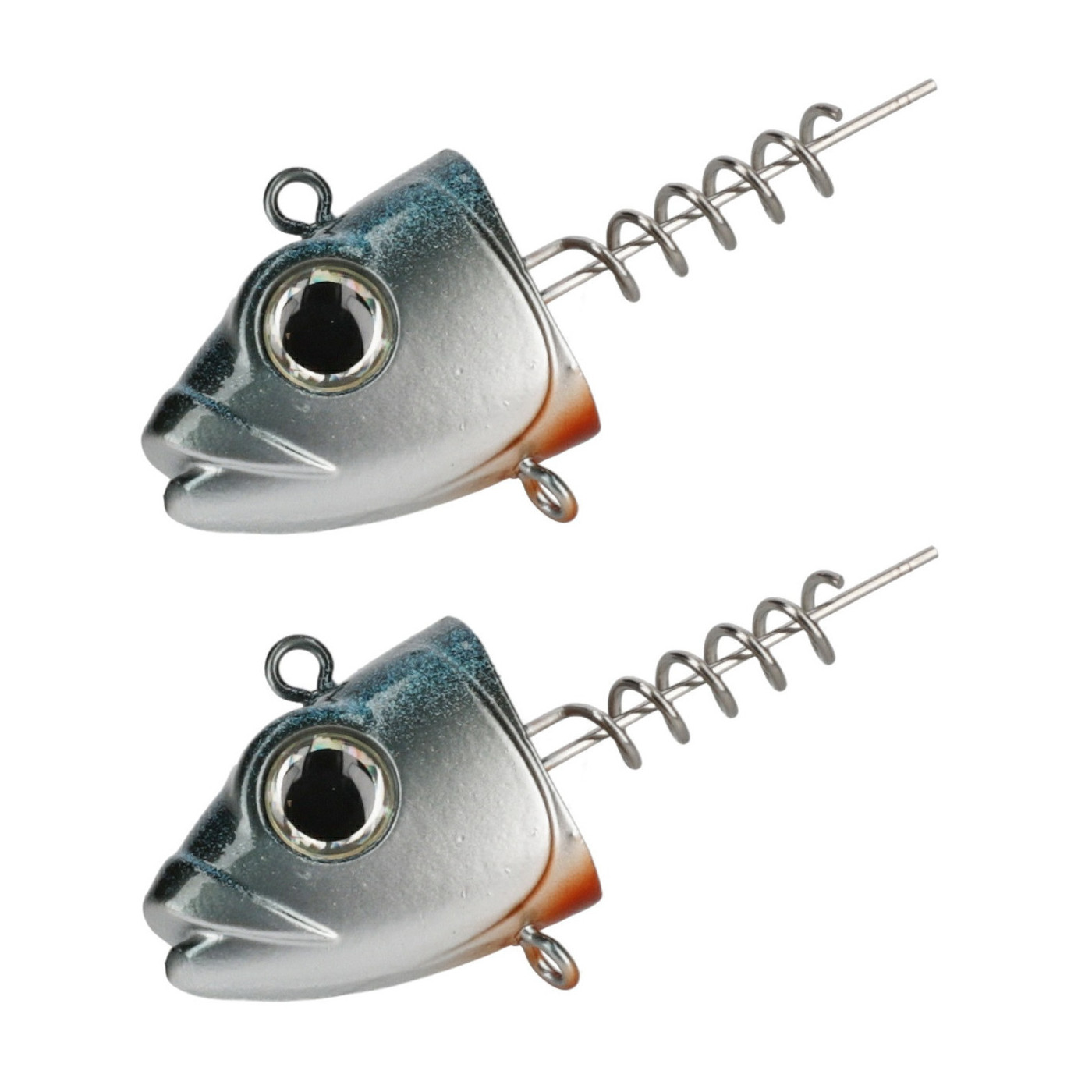 Główka z wkrętem Mikado Jaws Vertical - BLUE ROACH / 30g - Centrum wędkarskie - Sklep wędkarski Jarofishing
