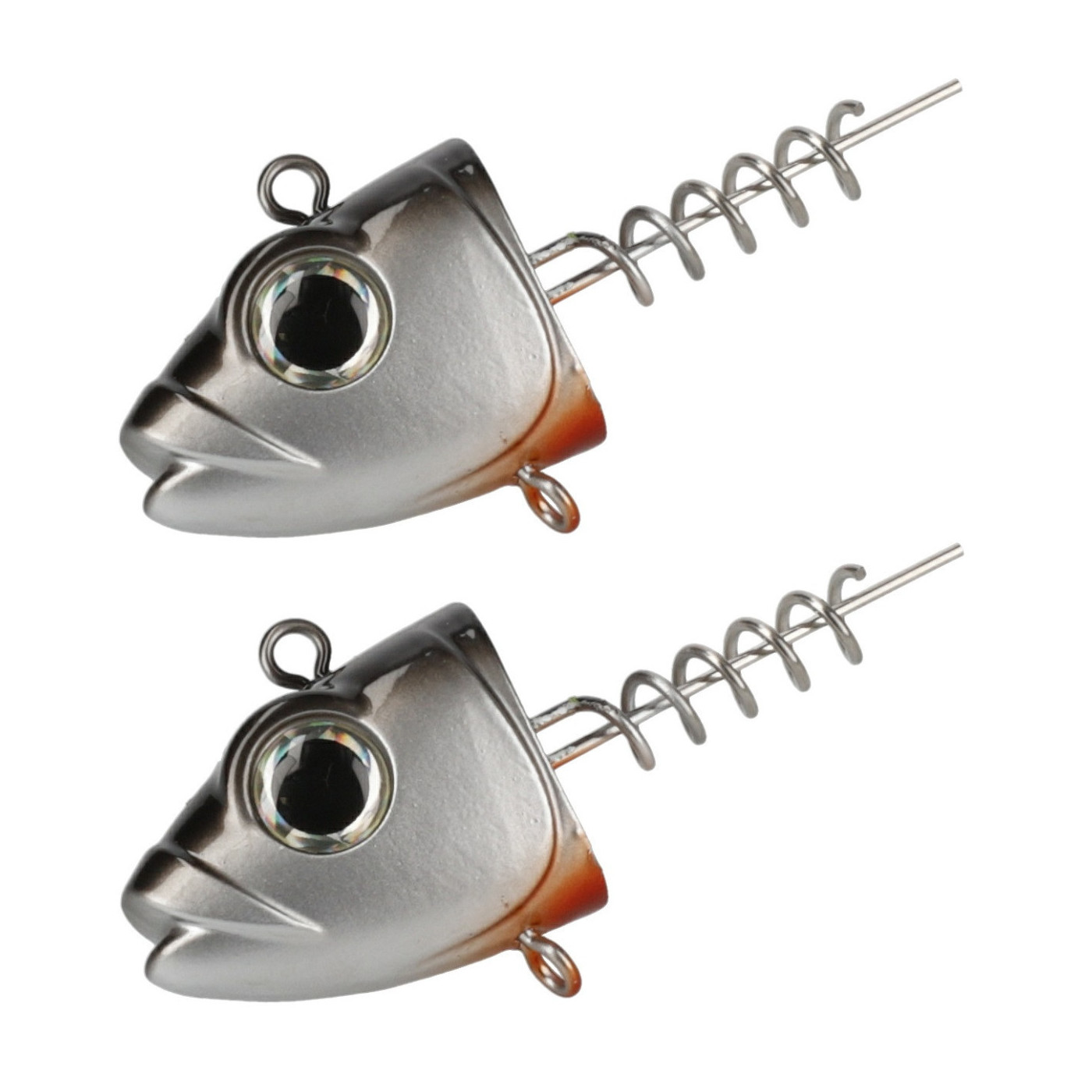 Główka z wkrętem Mikado Jaws Vertical - NATURAL ROACH / 30g - Centrum wędkarskie - Sklep wędkarski Jarofishing