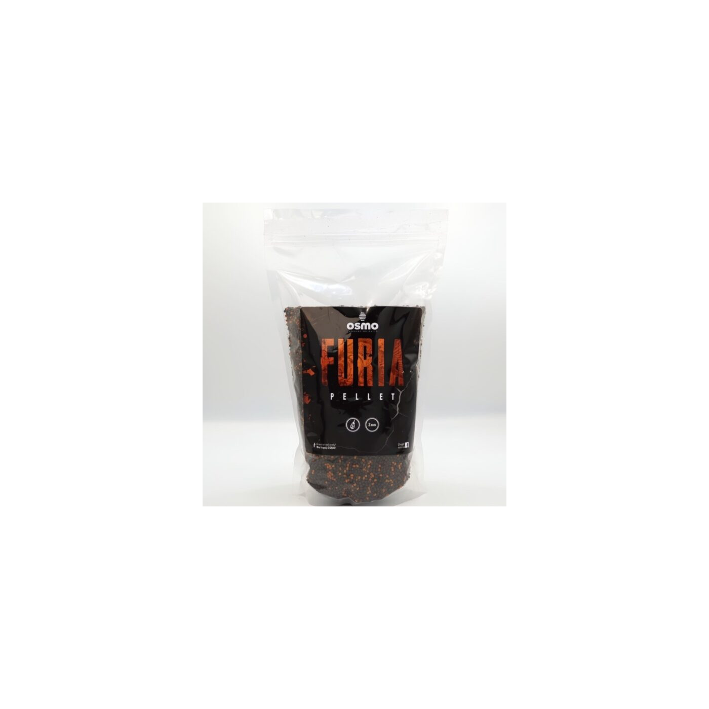 Osmo Pro Pellet -Furia 2mm - 900g - Centrum wędkarskie - Sklep wędkarski Jarofishing