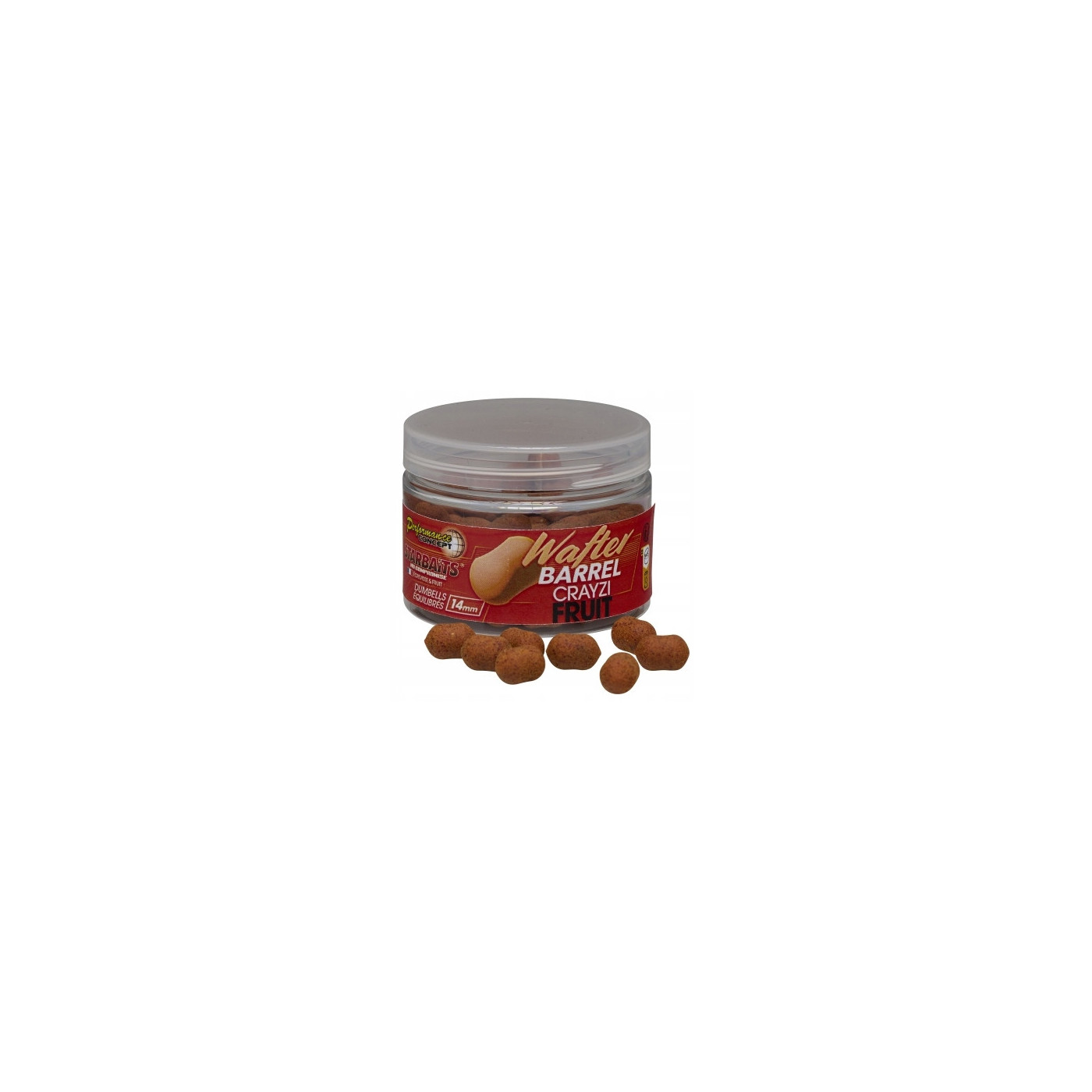 STARBAITS PC Crayzi Fruit Wafter Barrel 14mm 50g - Centrum wędkarskie - Sklep wędkarski Jarofishing STARBAITS PC Crayzi Fruit Wafter Barrel 14mm 50g - Centrum wędkarskie - Sklep wędkarski Jarofishing