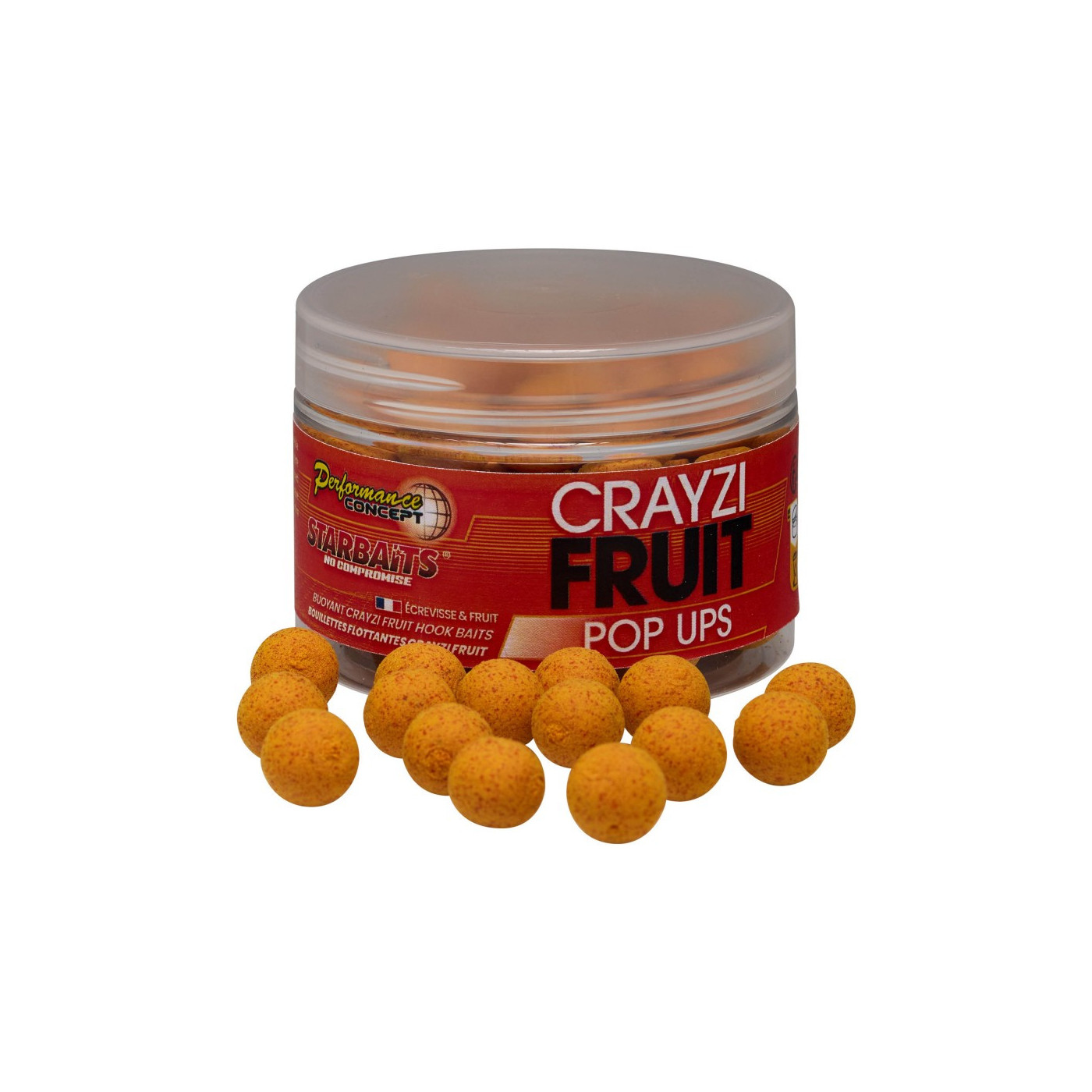 Kulki Starbaits PC Crayzi Fruit Pop Up 16 mm 50g - Centrum wędkarskie - Sklep wędkarski Jarofishing