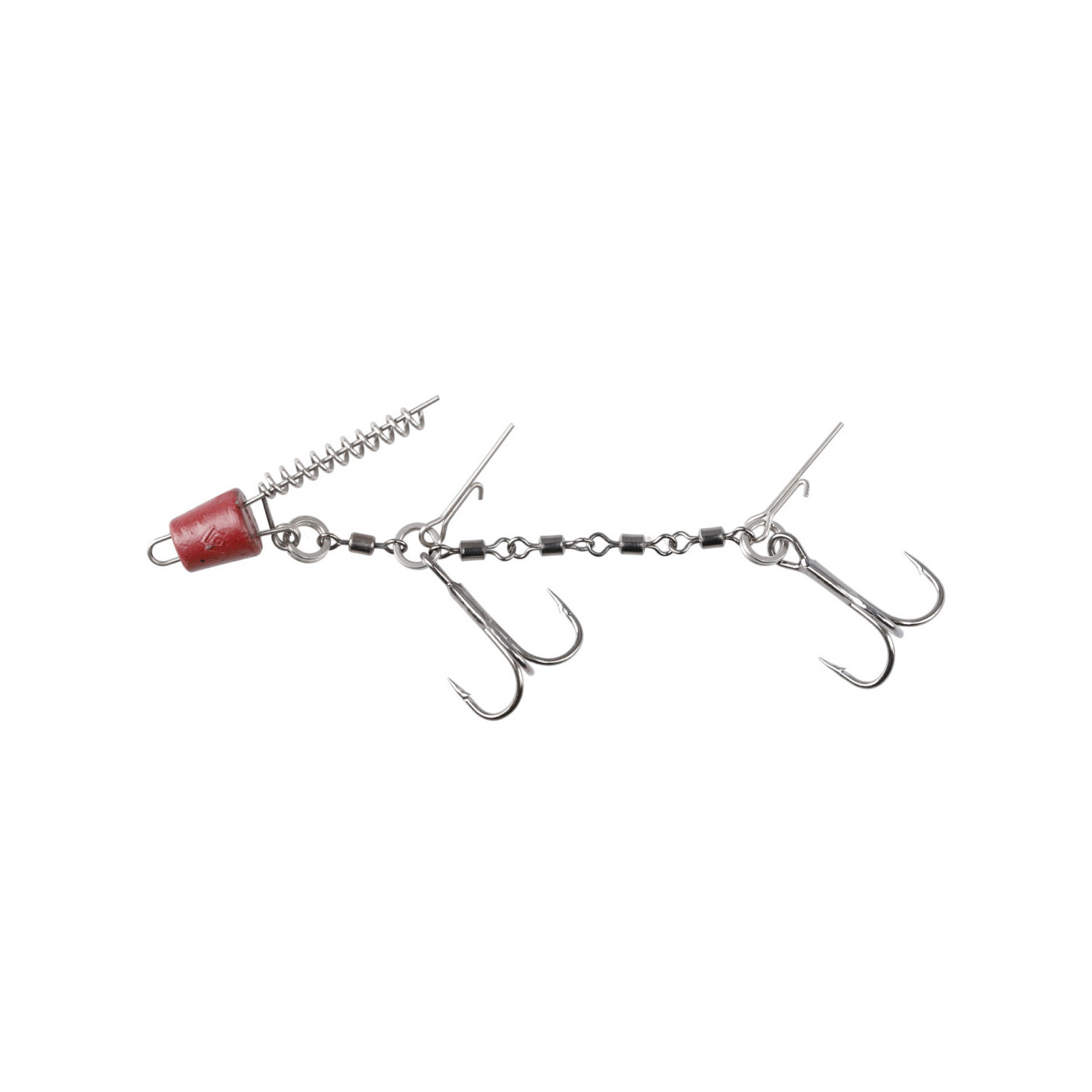 Dozbrojka Mikado z krętlików - JAWS Double EVO Stinger Roz.Kotwicy 2/0 - 25kg (Wymienne Obciążenie) - Centrum wędkarskie - Sklep