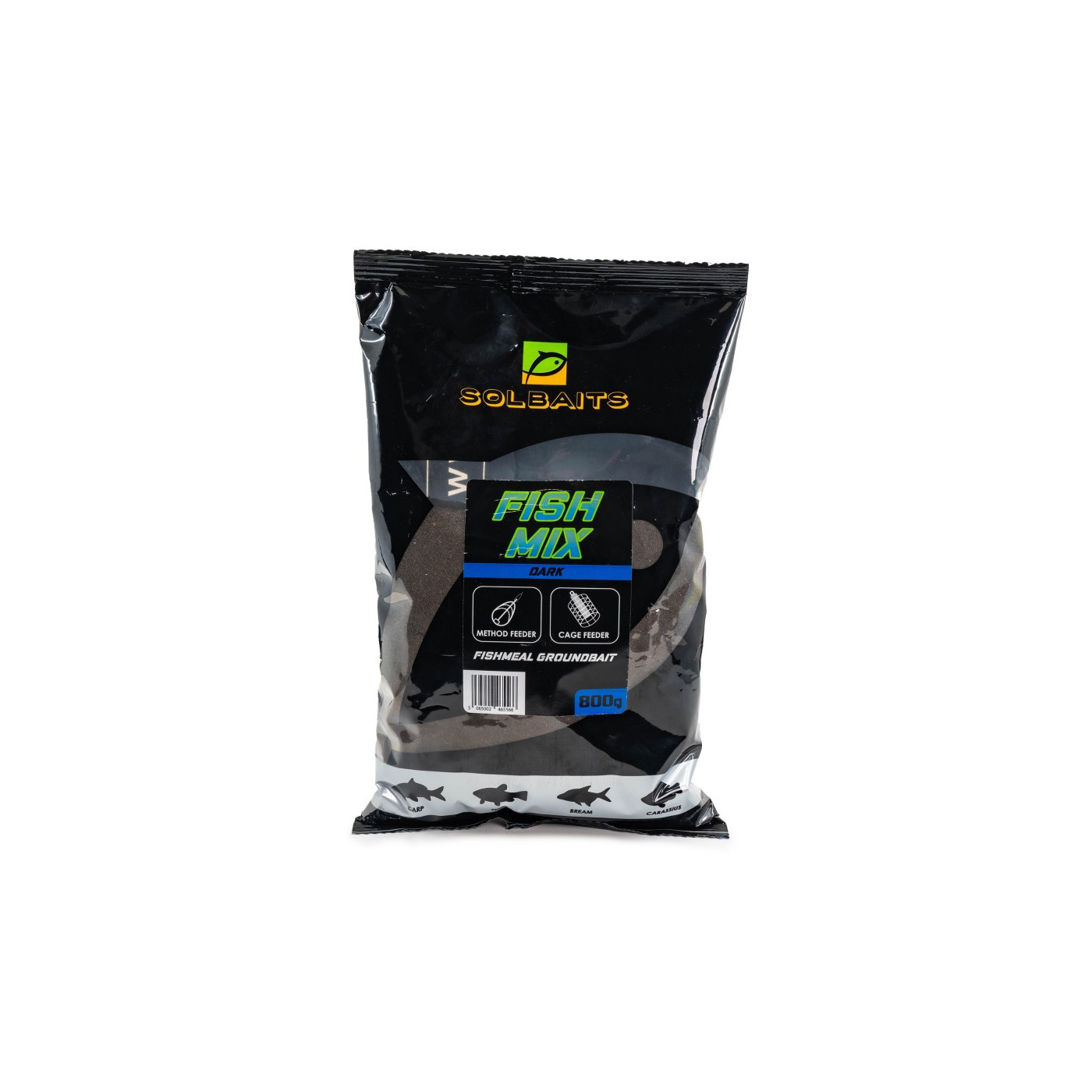 Zanęta Solbaits Fish Mix DARK 0,8kg - Centrum wędkarskie - Sklep wędkarski Jarofishing