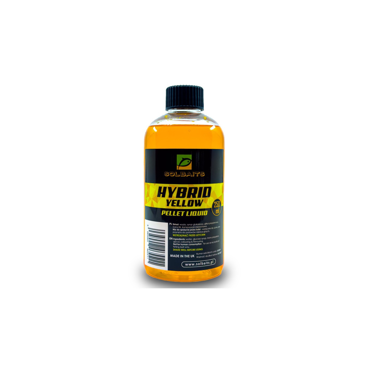 Liquid Solbaits Hybrid Yellow 250 ml - Centrum wędkarskie - Sklep wędkarski Jarofishing Liquid Solbaits Hybrid Yellow 250 ml - Centrum wędkarskie - Sklep wędkarski Jarofishing