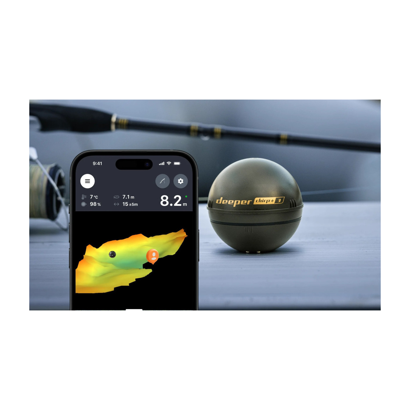 Echosonda Deeper Smart Sonar CHIRP+ 3 - Centrum wędkarskie - Sklep wędkarski Jarofishing Echosonda Deeper Smart Sonar CHIRP+ 3 - Centrum wędkarskie - Sklep wędkarski Jarofishing