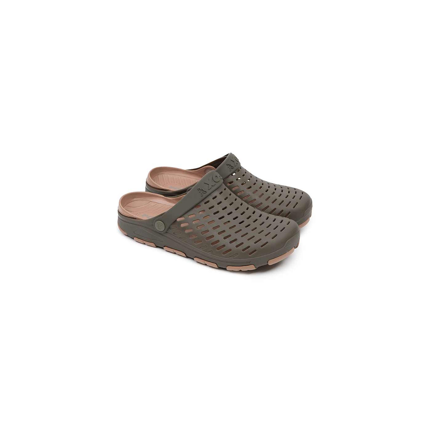 Klapki Fox Khaki Clogs ROZ.44 - Centrum wędkarskie - Sklep wędkarski Jarofishing