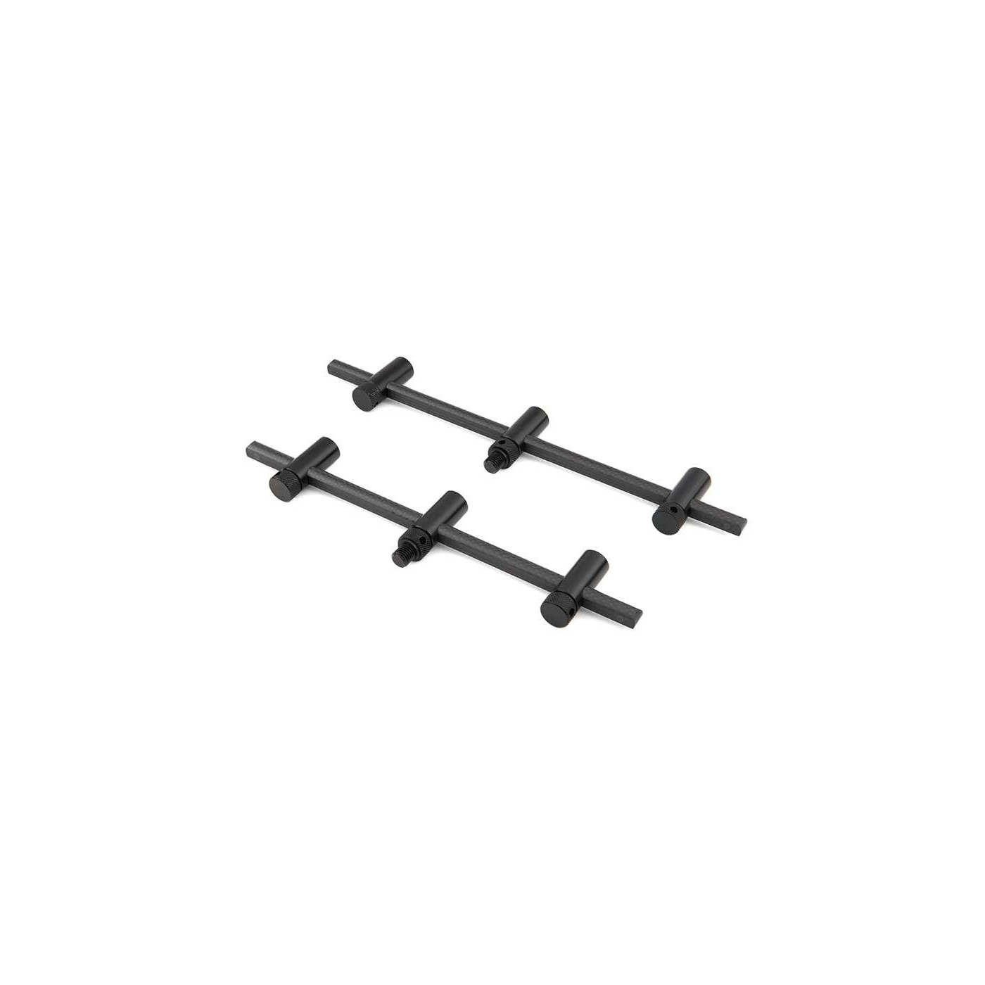 FOX PODPÓRKA Black Label Carbon Adjustable 3 Rod Buzz Bars (220mm - 250mm) - Centrum wędkarskie - Sklep wędkarski Jarofishing
