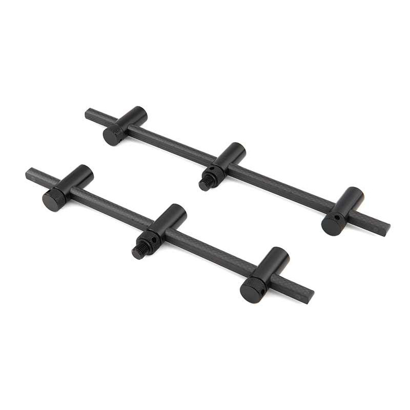 FOX PODPÓRKA Black Label Carbon Adjustable 3 Rod Buzz Bars (220mm - 250mm) - Centrum wędkarskie - Sklep wędkarski Jarofishing