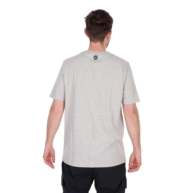 KOSZULKA Matrix Mini Logo T-Shirt – Grey Roz. S - Centrum wędkarskie - Sklep wędkarski Jarofishing