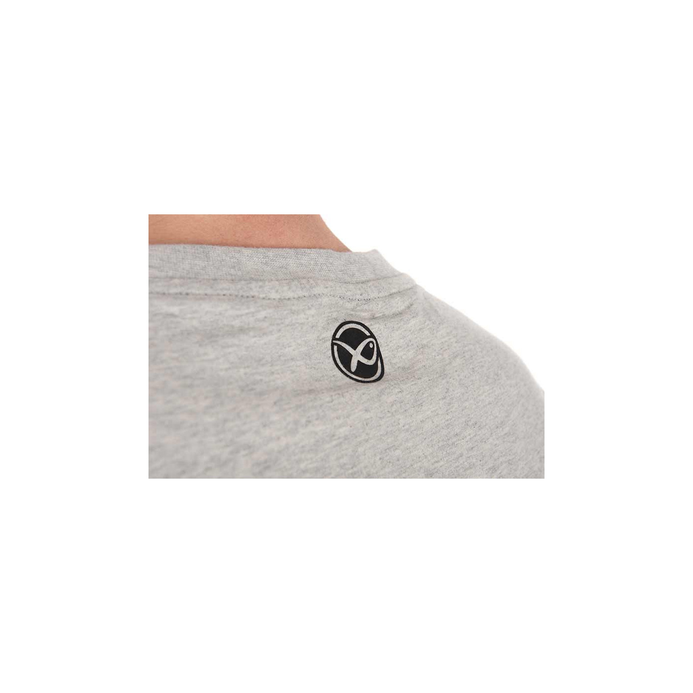 KOSZULKA Matrix Mini Logo T-Shirt – Grey Roz. S - Centrum wędkarskie - Sklep wędkarski Jarofishing