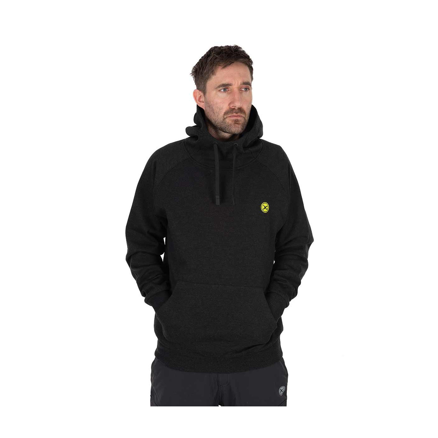 Bluza Matrix Pullover Hoody – Black Marl - roz. M - Centrum wędkarskie - Sklep wędkarski Jarofishing