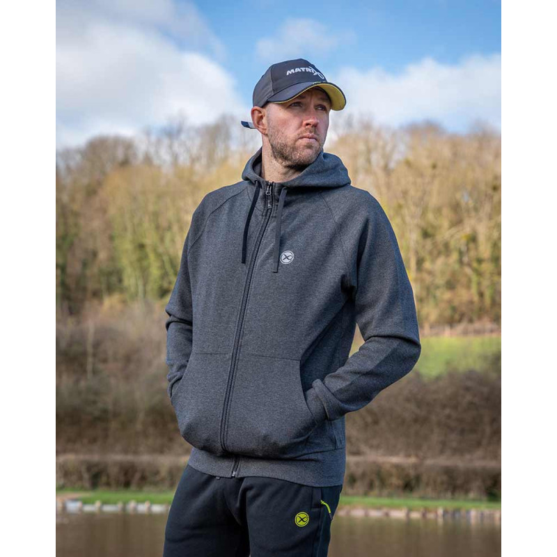 Bluza Matrix Matrix Zipped Hoody – Charcoal Marl - roz. L - Centrum wędkarskie - Sklep wędkarski Jarofishing Bluza Matrix Matrix Zipped Hoody – Charcoal Marl - roz. L - Centrum wędkarskie - Sklep wędkarski Jarofishing