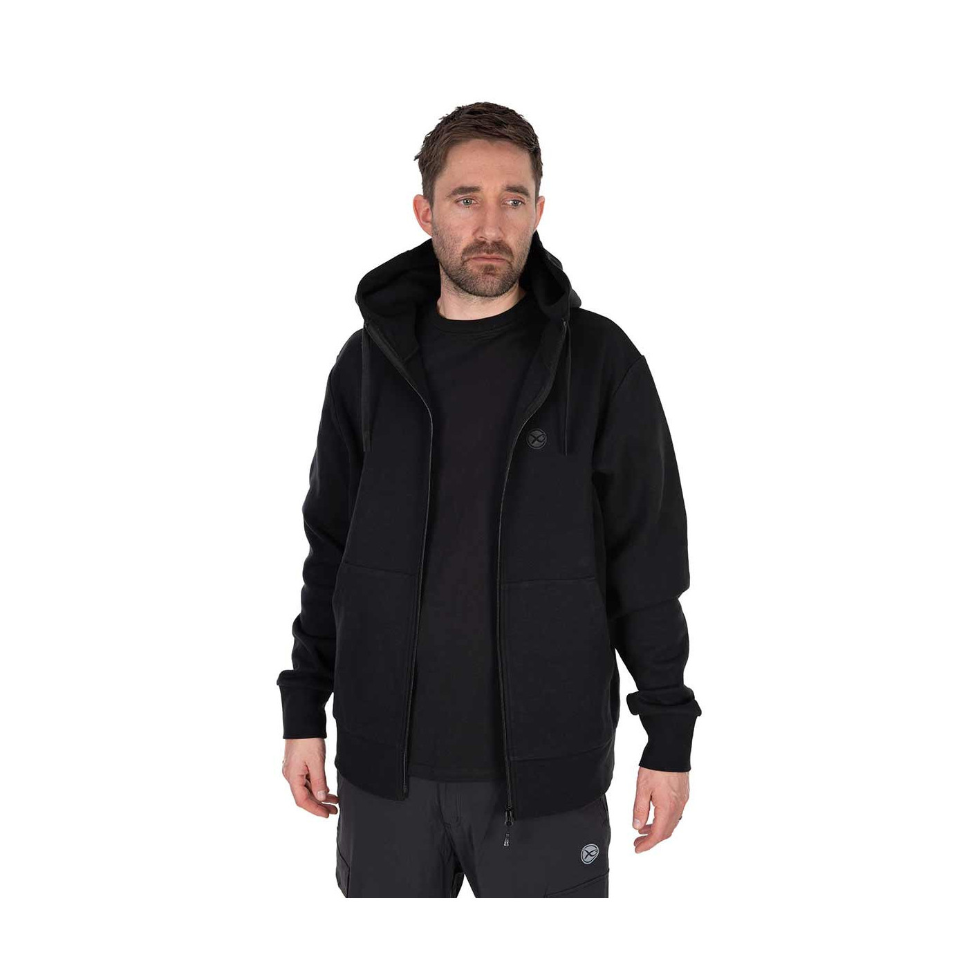 Bluza Matrix Stealth Zipped Hoody – Black - roz. S - Centrum wędkarskie - Sklep wędkarski Jarofishing