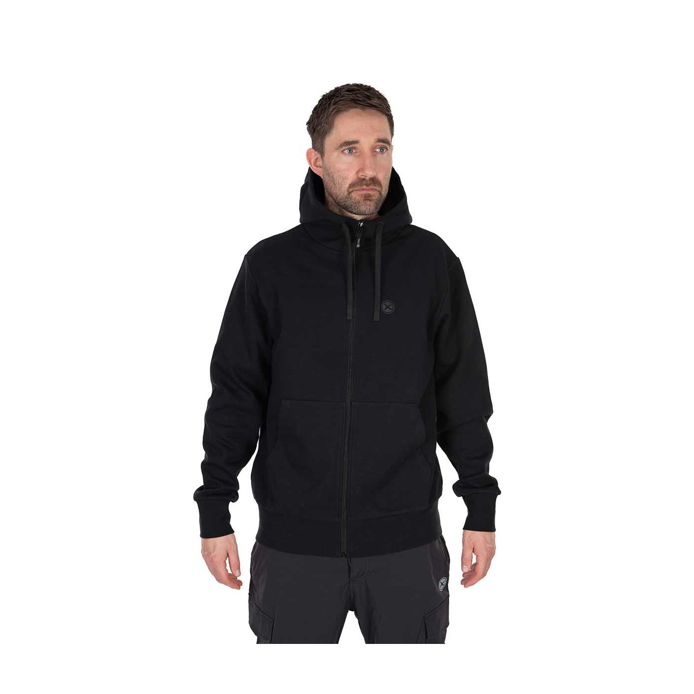 Bluza Matrix Stealth Zipped Hoody – Black - roz. XXL - Centrum wędkarskie - Sklep wędkarski Jarofishing