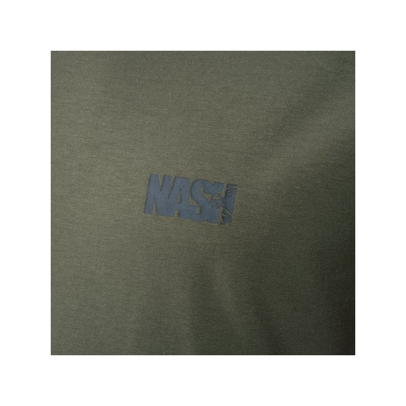 Koszulka Nash Make It Happen Carp Logo T Shirt Green Roz.XXXL - Centrum wędkarskie - Sklep wędkarski Jarofishing