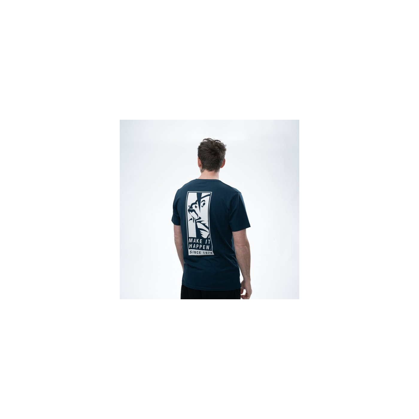 Koszulka Nash Make It Happen Since 1978 T Shirt - Navy Blue Roz.XL - Centrum wędkarskie - Sklep wędkarski Jarofishing