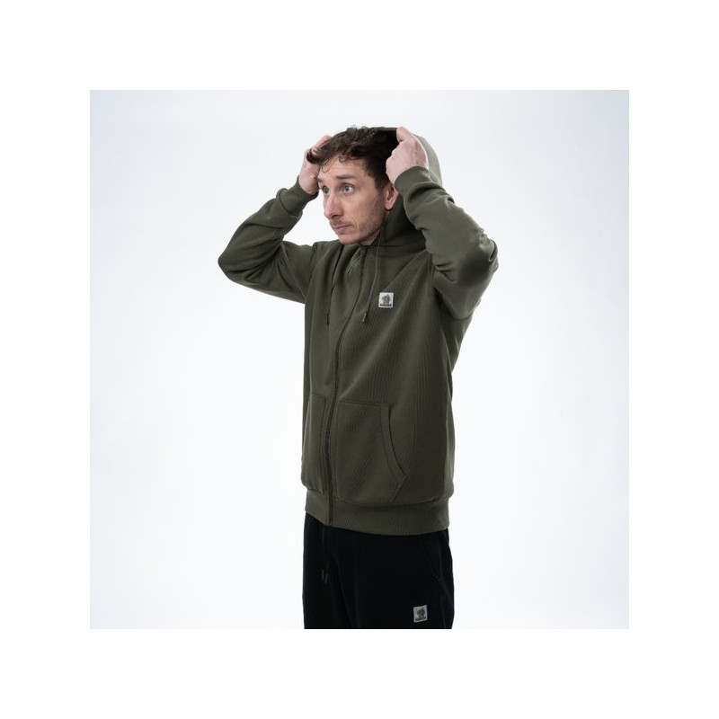 Bluza Nash Make It Happen Badge Zipped Hoody - Green Roz.XL - Centrum wędkarskie - Sklep wędkarski Jarofishing Bluza Nash Make It Happen Badge Zipped Hoody - Green Roz.XL - Centrum wędkarskie - Sklep wędkarski Jarofishing