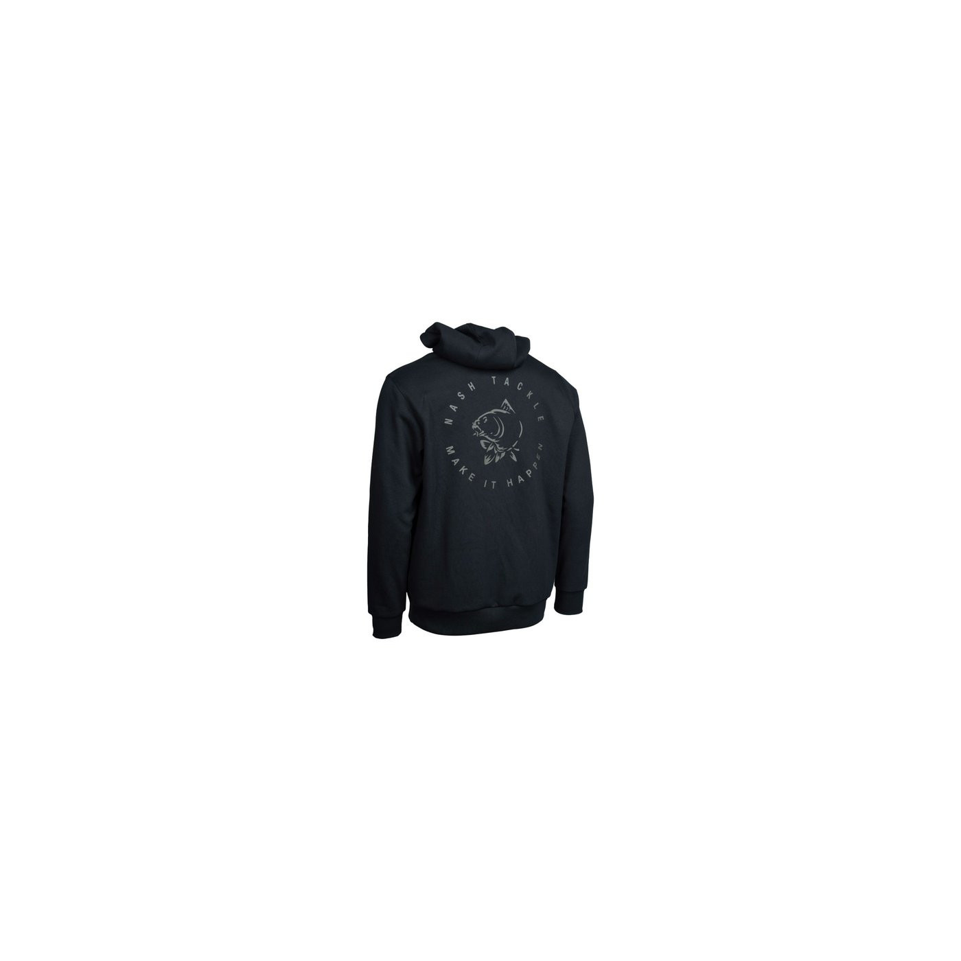 Bluza Nash Make It Happen Carp Logo Hoody - BLACK Roz.XL - Centrum wędkarskie - Sklep wędkarski Jarofishing