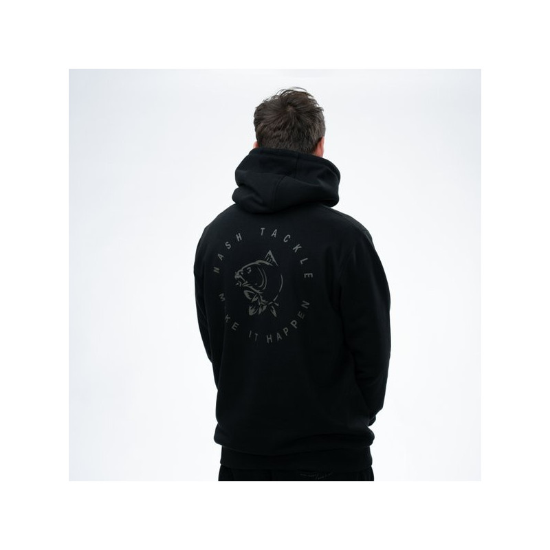 Bluza Nash Make It Happen Carp Logo Hoody - BLACK Roz.XXXL - Centrum wędkarskie - Sklep wędkarski Jarofishing Bluza Nash Make It Happen Carp Logo Hoody - BLACK Roz.XXXL - Centrum wędkarskie - Sklep wędkarski Jarofishing